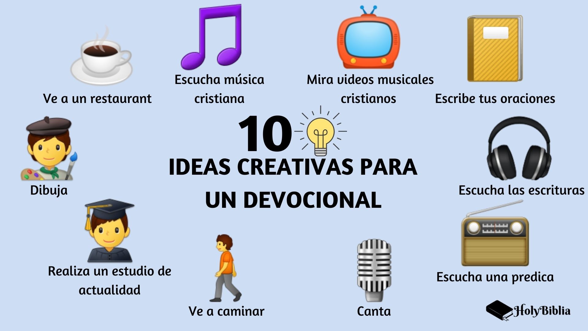 10 ideas creativas para un devocional