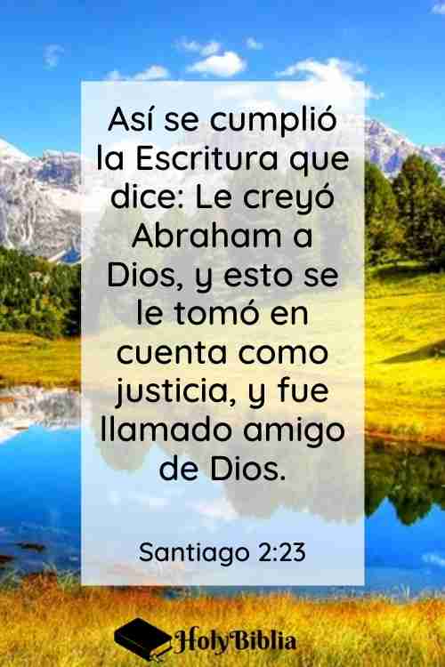 Santiago 2:23