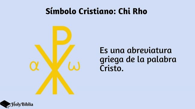Símbolo Cristiano: Chi Rho o Crismón
